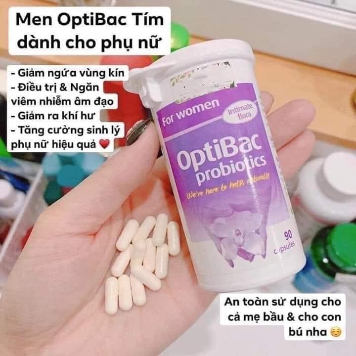 Men Optipac tím 90 viên