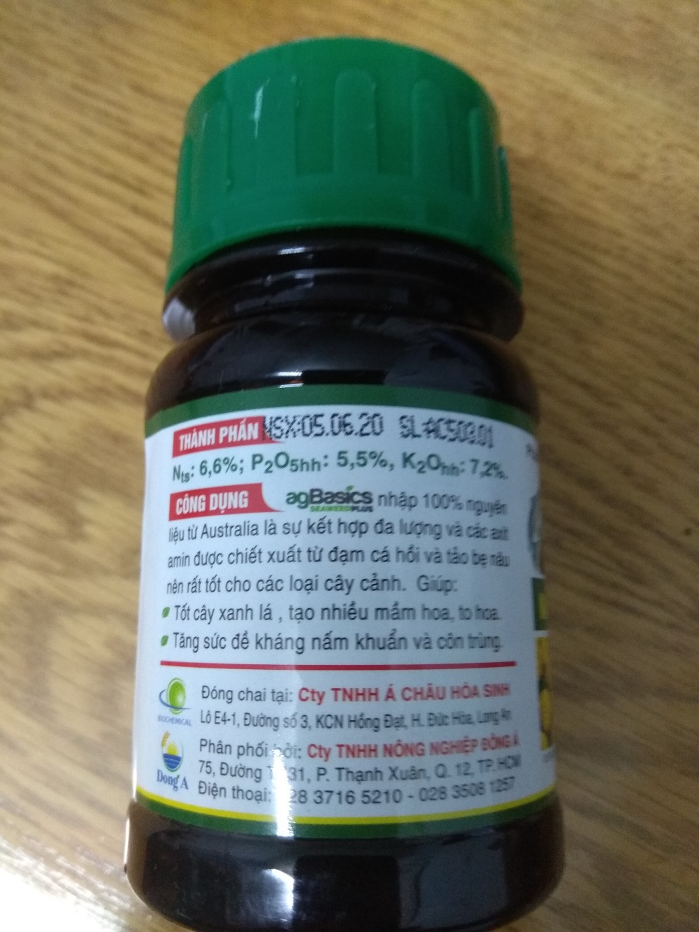 [HCM]AgBasics nhập khẩu từ Úc - chai 100 ml
