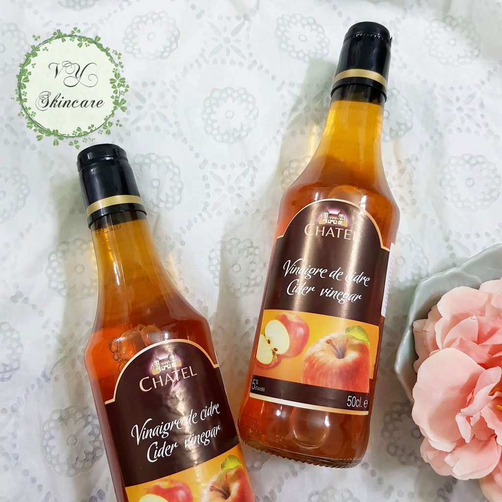 Giấm táo Chatel 500 ml ( Nhập khẩu từ Pháp)