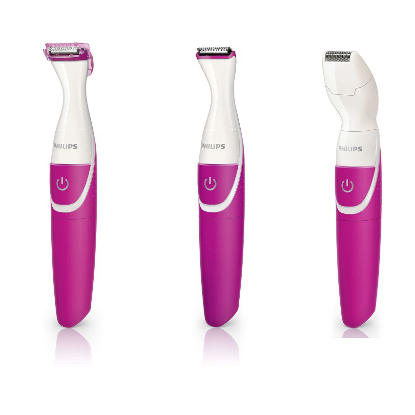 Máy làm sạch lông PHILIPS BRT382 - Trắng hồng