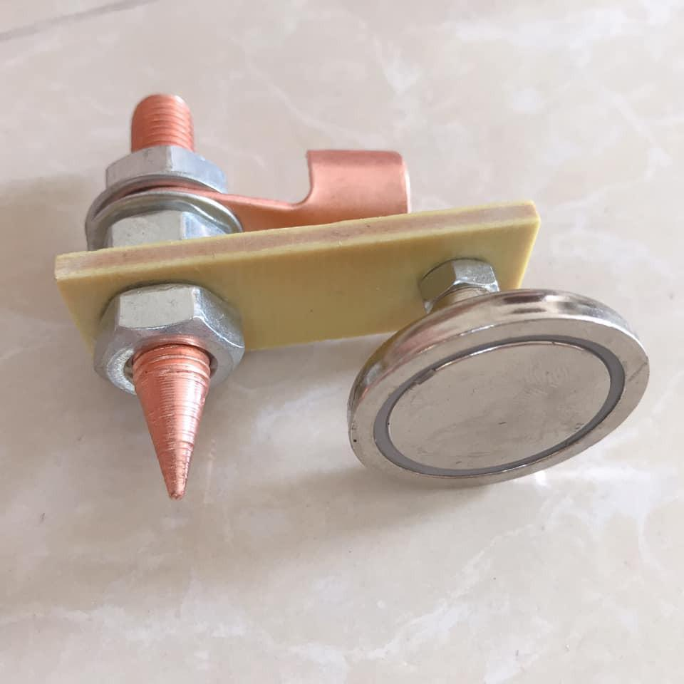 Kẹp mát nam châm máy hàn hút cực mạnh salee