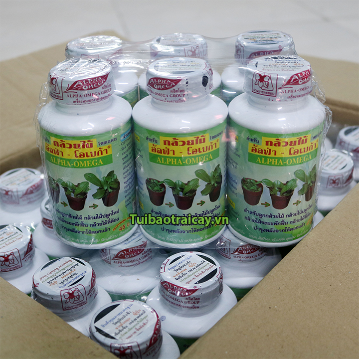 Phân bón Alpha Omega dùng cho lan lọ 200g
