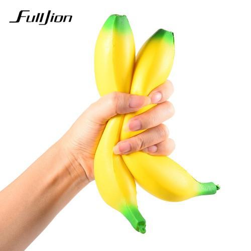 Đồ chơi Squishy hình quả chuối, bóp để giảm căng thẳng