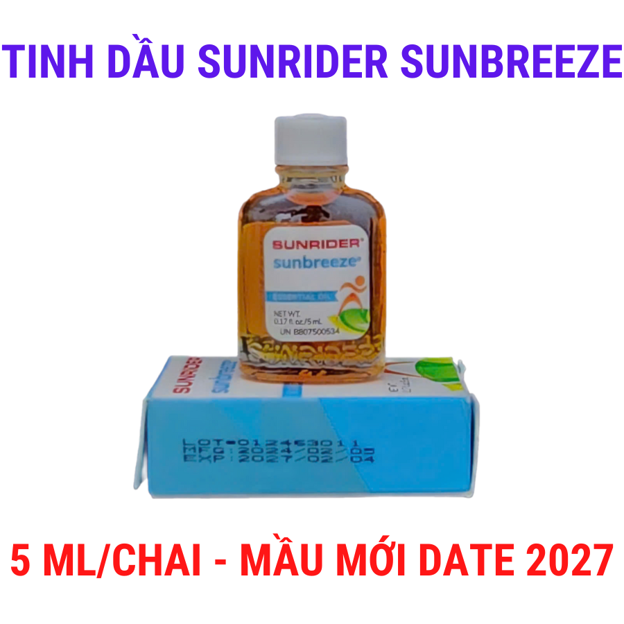Combo 6 lọ tinh dầu sunbreeze essential oil - 5ml/lọ