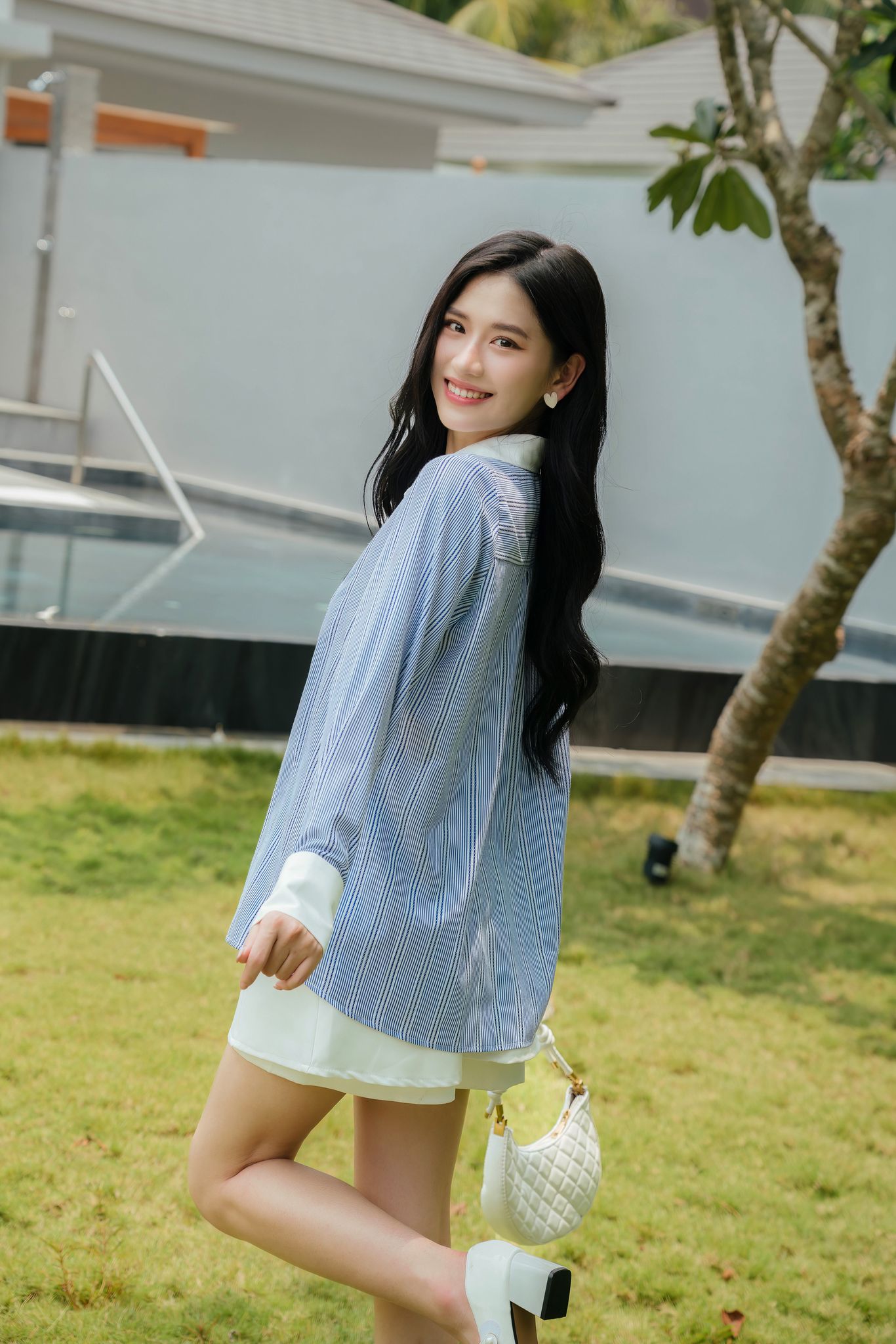 Áo Sơ Mi Kẻ Sọc - EDINI - SM236