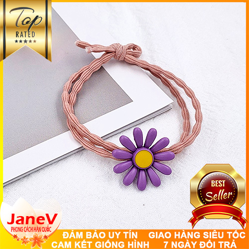 Dây Cột Tóc Hoa Cúc Dễ Thương PK101