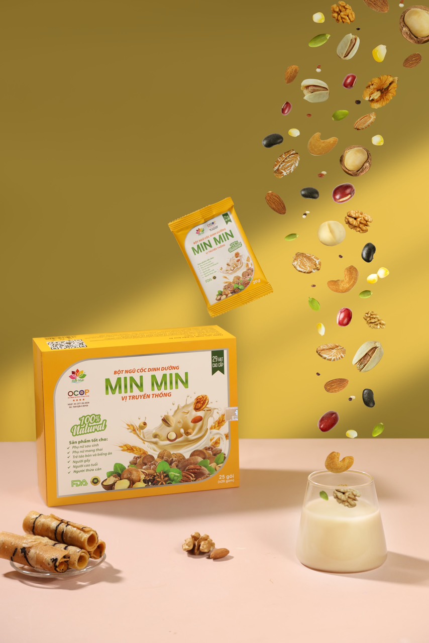 Ngũ Cốc Min Min 29 Loại Hạt-Ngũ Cốc Lợi Sữa,Bà Bầu(500gr)