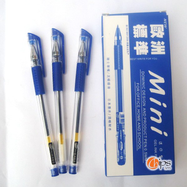 Hộp 12 cây bút gel mini