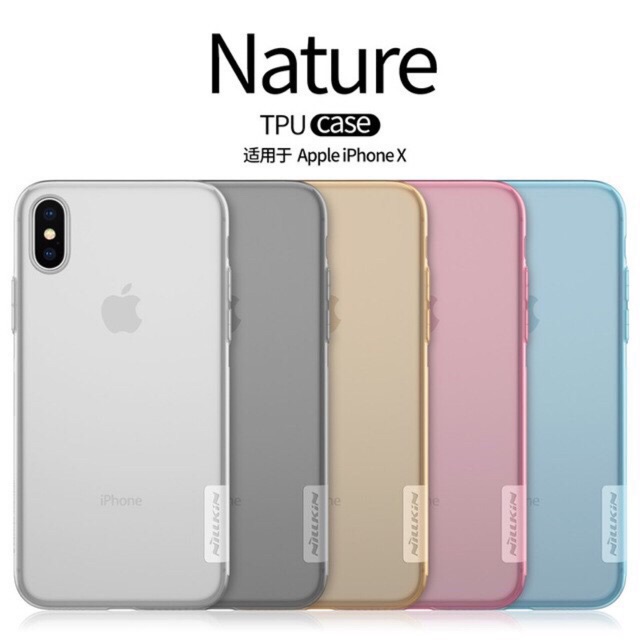 Ốp dẻo hiệu Nillkin iPhone X