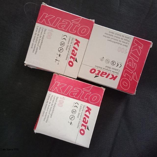 Lưỡi Dao Mổ Kiato Số 10 (100c/ hộp)