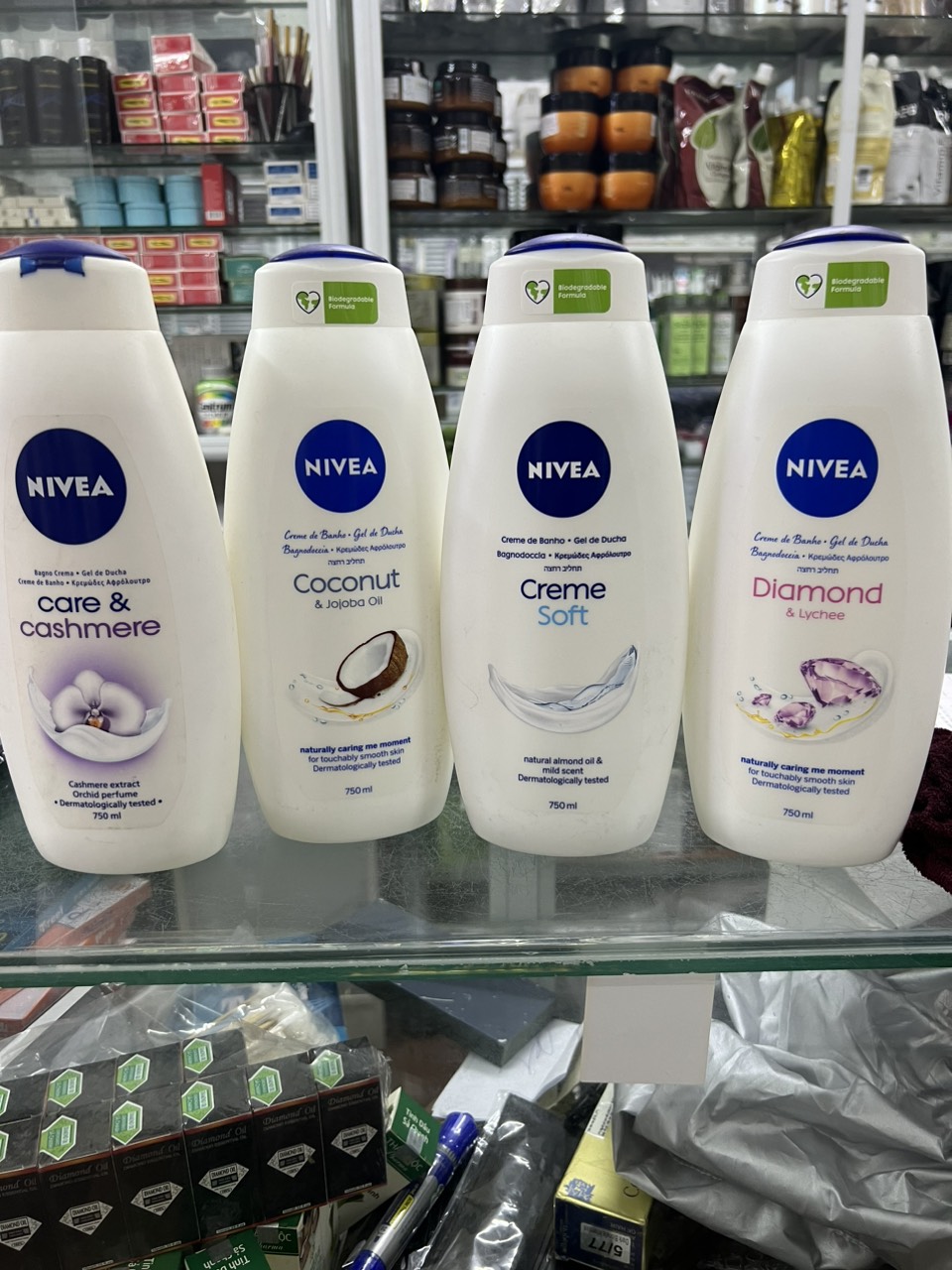 Sữa tắm dưỡng thể NIVEA Đức 750ml