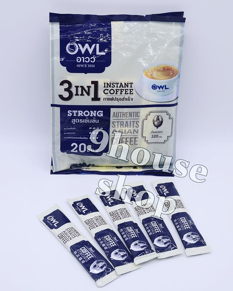 Date 9/2023 cà phê 3in1 owl thái lan