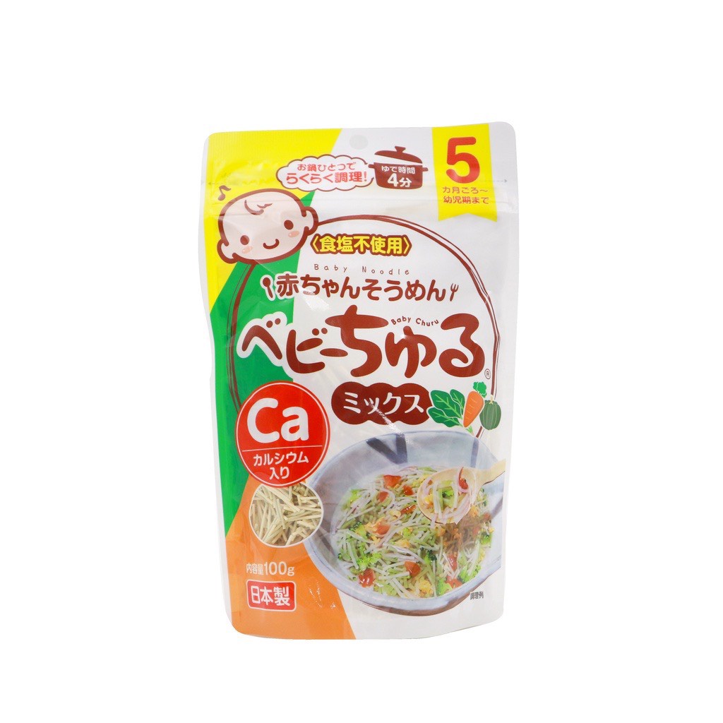 Mì Somen Meiwa bổ sung Canxi 5M+ (100g)