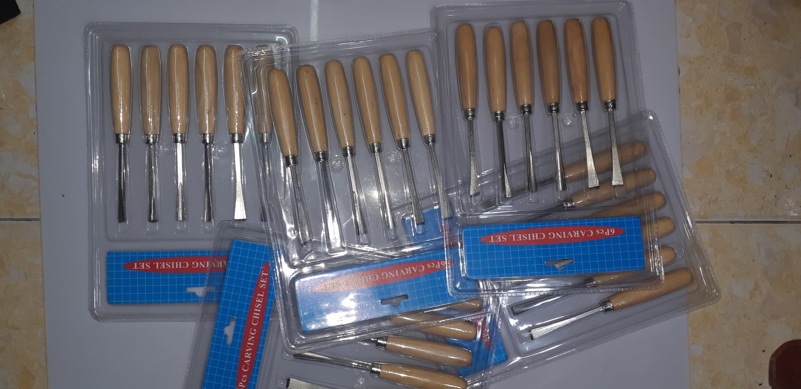 Mũi Đục Gỗ Vĩ 6 Cây