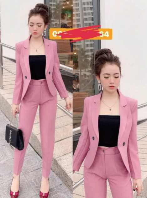 Sét bộ vest tay dài umi-QH