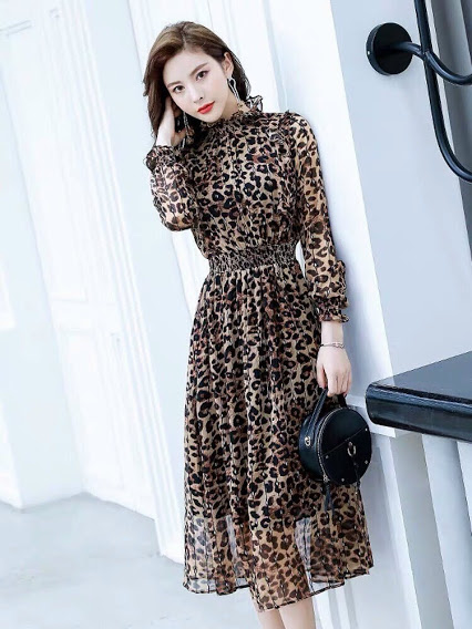 [HCM]ĐẦM XÒE DA BEO TAY DÀI