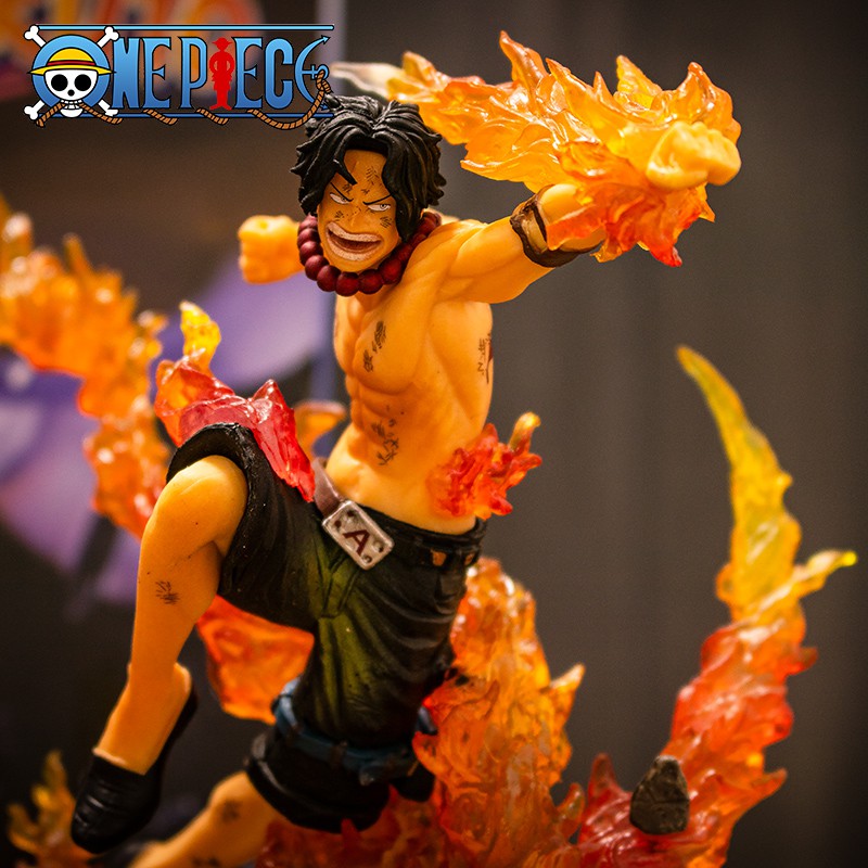 Mô hình ace hỏa quyền hàng mới siêu đẹp (one piece)