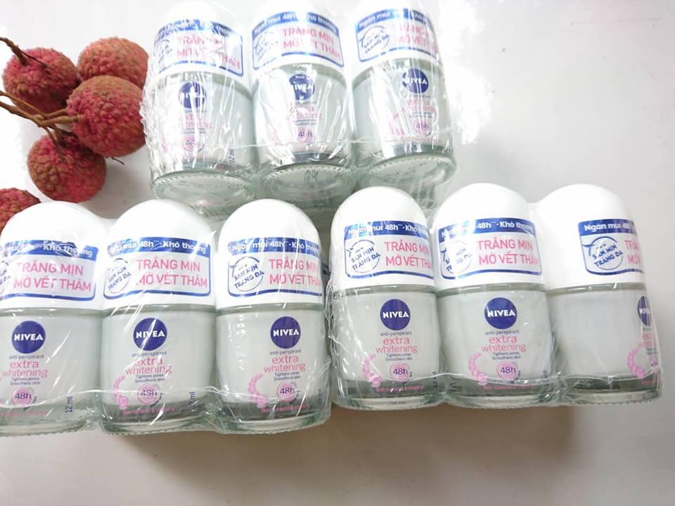 Combo 6 Lăn nữ khử mùi Nivea 12ml