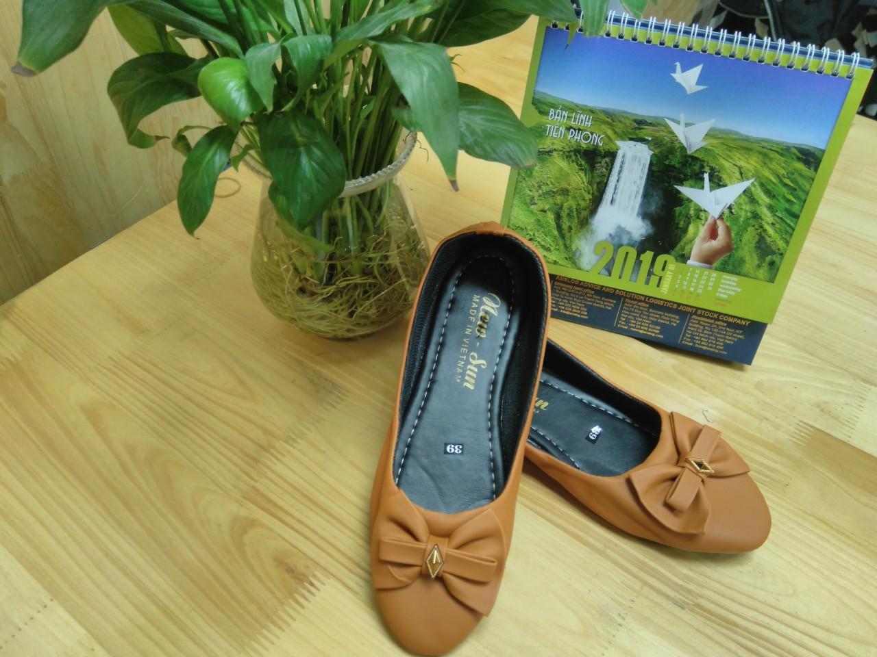 Giày búp bê nữ BB003 nhẹ, mềm êm chân