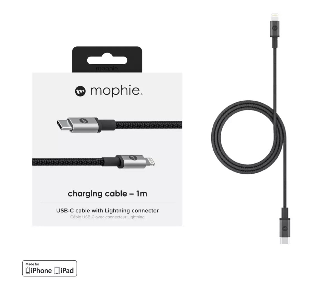 Cáp USB-C To Lightning Mophie 1M