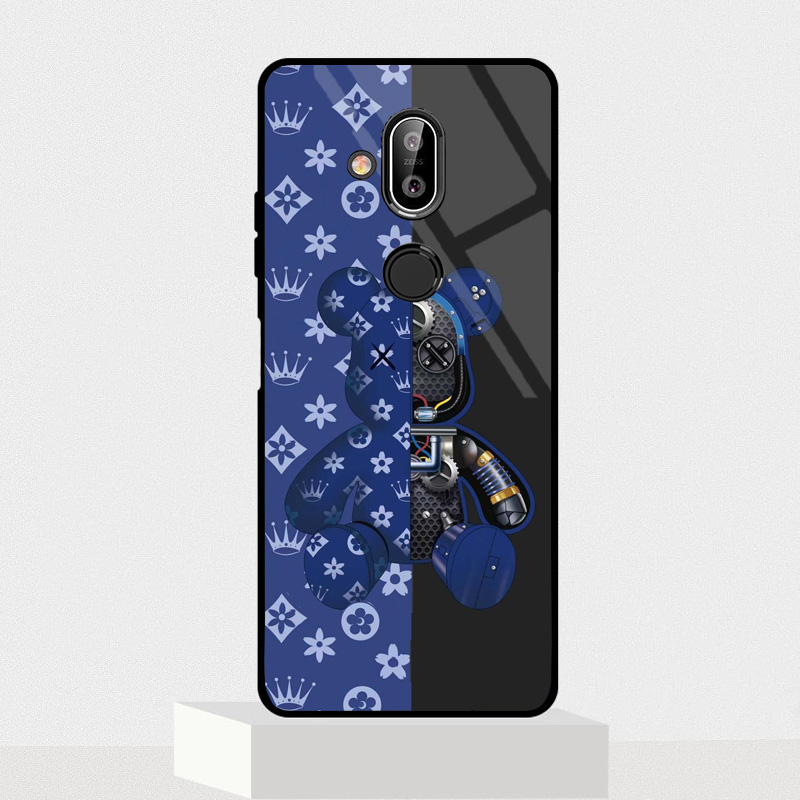 Ốp Lưng NOKIA 8.1 Mặt kính 3D cao cấp