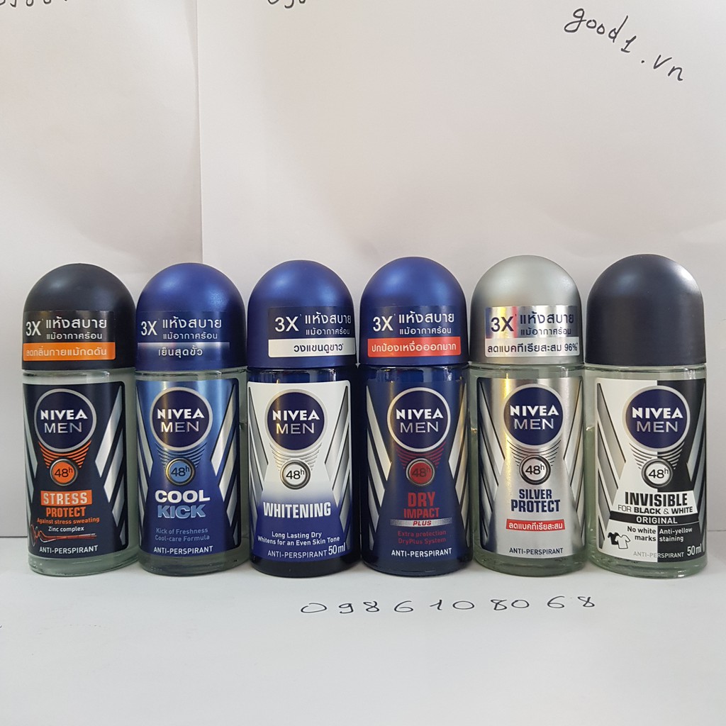 Lăn Khử Mùi Nivea Thái Lan 50ml ( Nam Và Nữ )