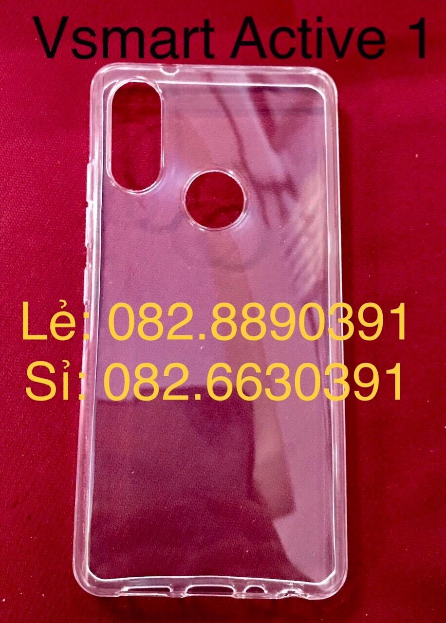 Ốp Lưng Vsmart Active 1 dẻo trong suốt