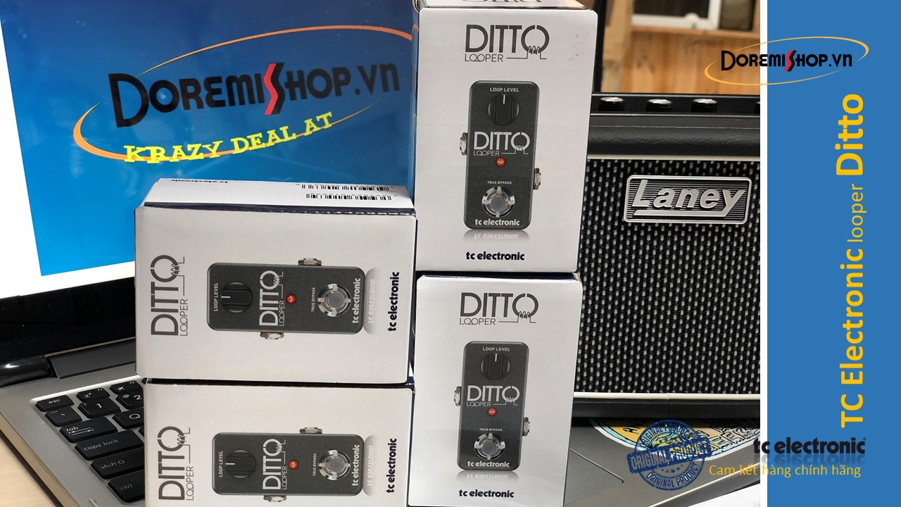 Pedal thu phát đàn guitar TC Electronic Looper Ditto