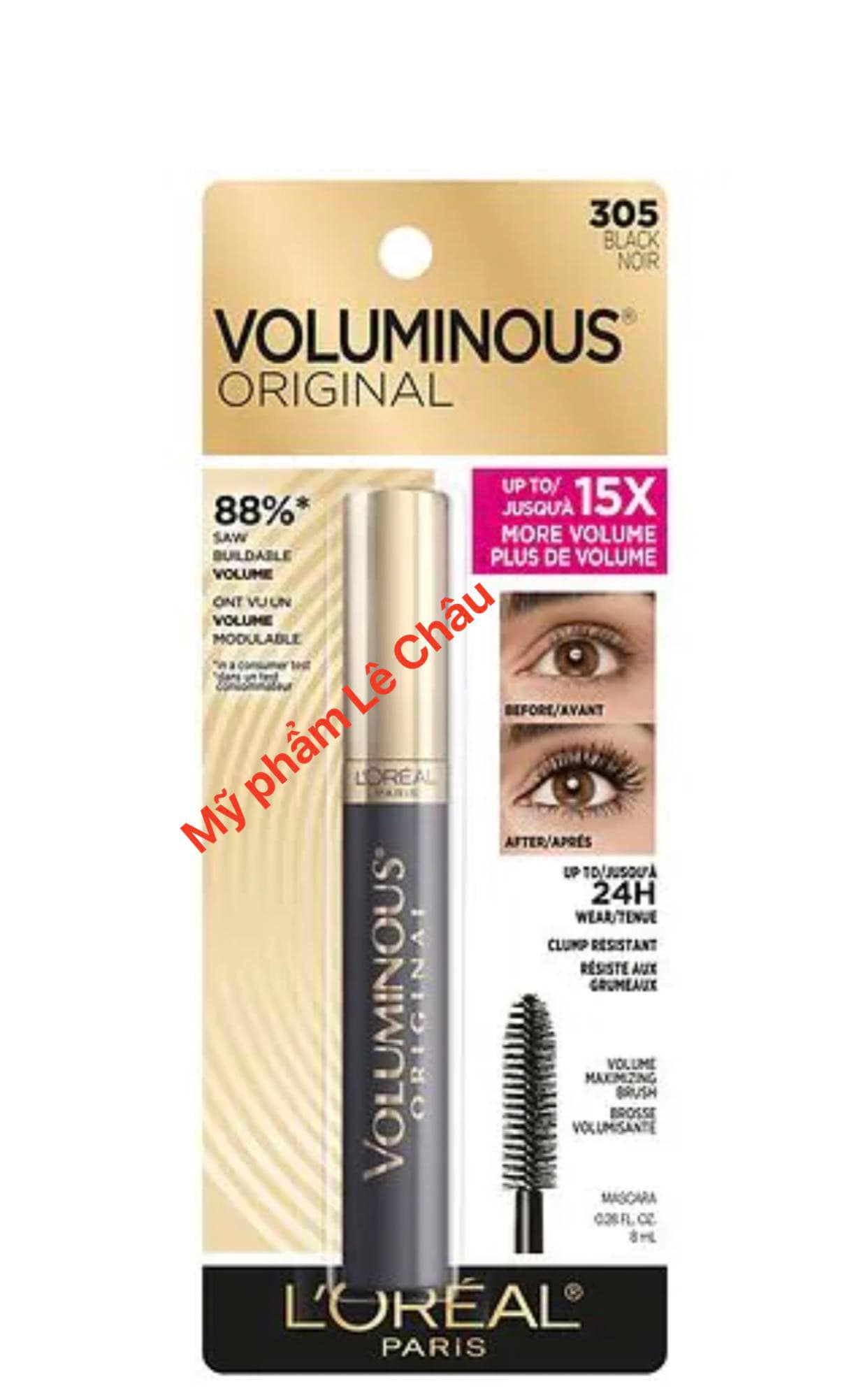 Mascara L'Oreal Voluminous Volume Building 5X 305