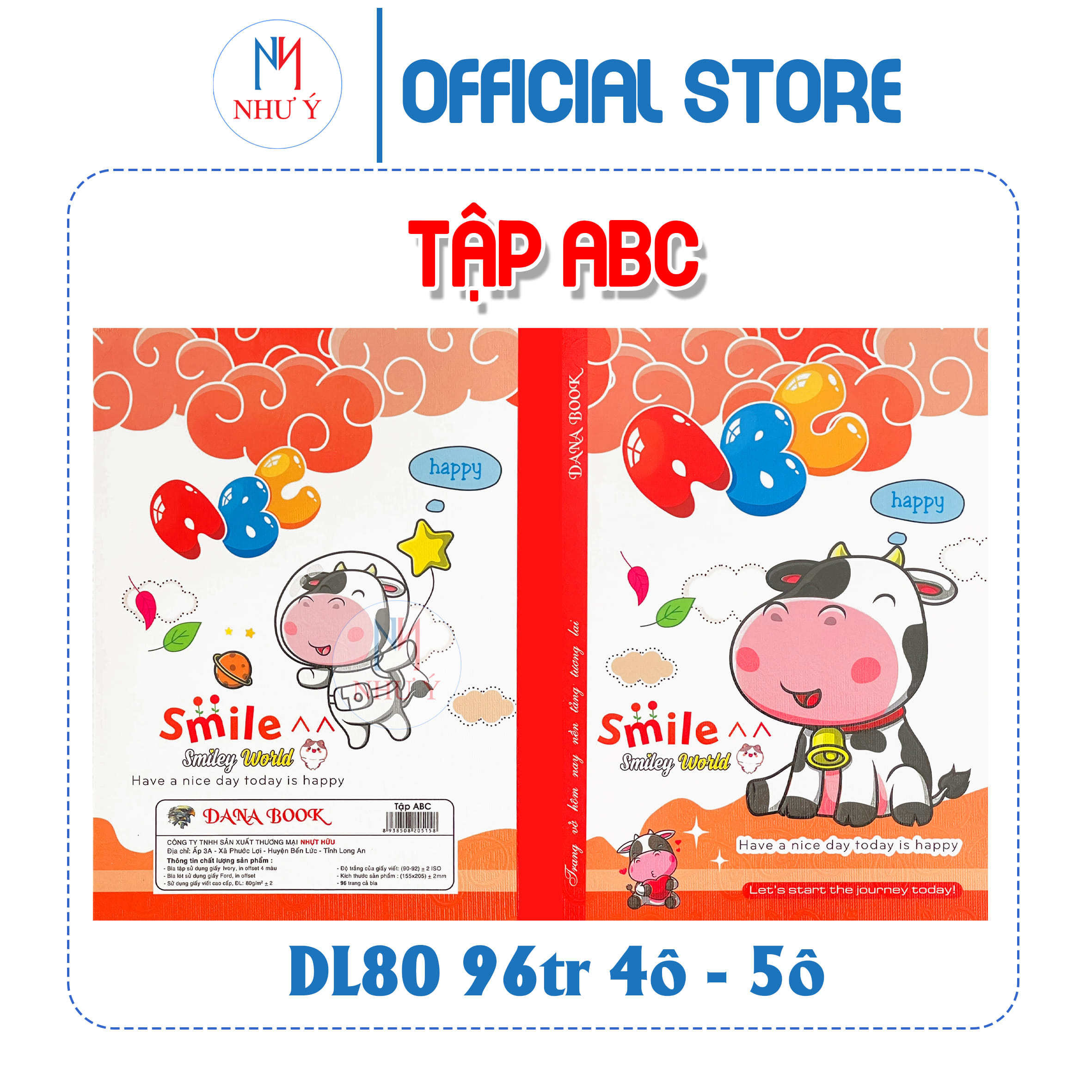 Tập học sinh 96 trang abc dl 80