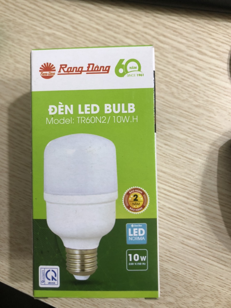 Bóng đèn LED BULB Trụ 10W rạng đông