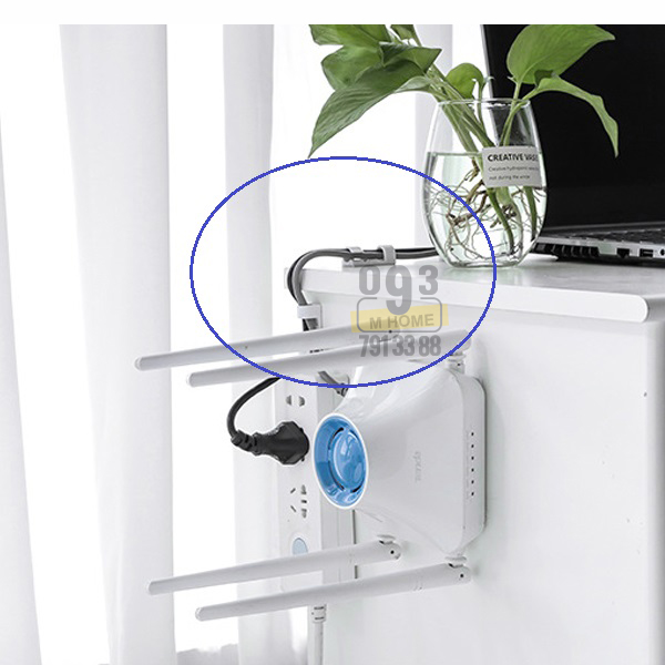 Combo 10 Kẹp Dây Điện Kẹp Đi Đường Điện