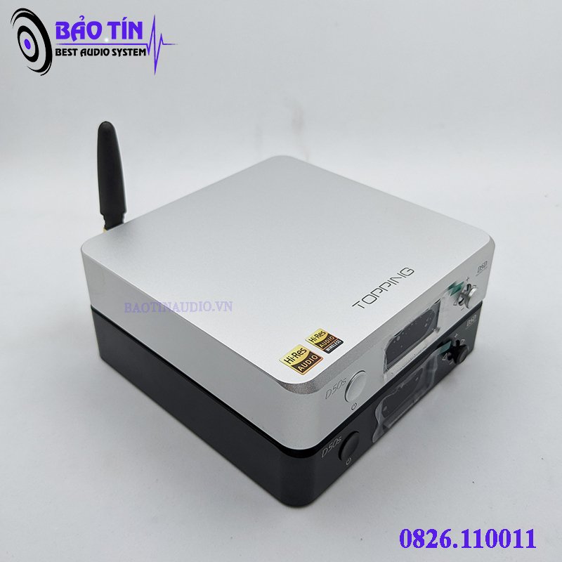 DAC TOPING D50s Tặng Kèm Dây Quang Mĩ 2m