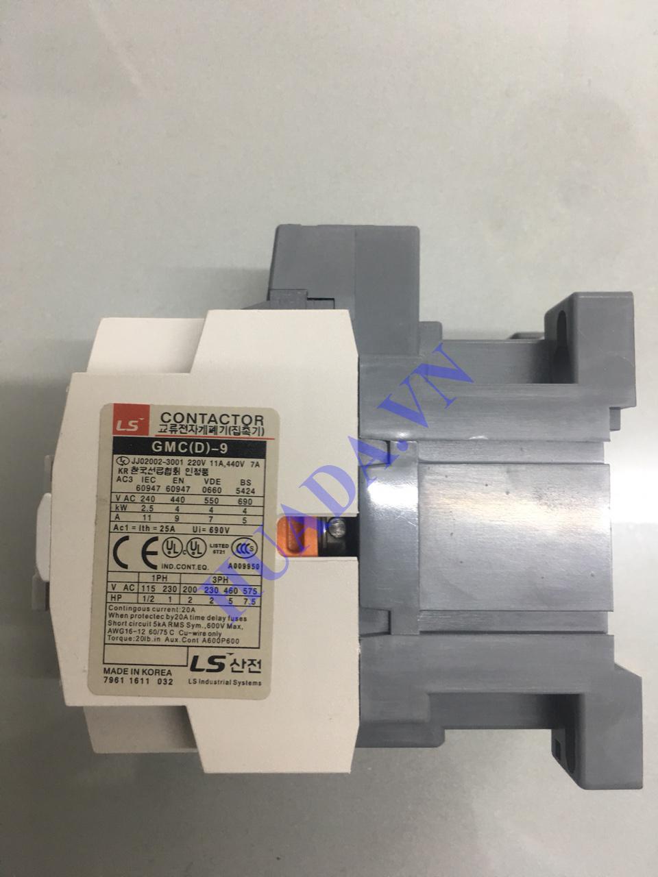 Khởi động từ GMC 9A 220V