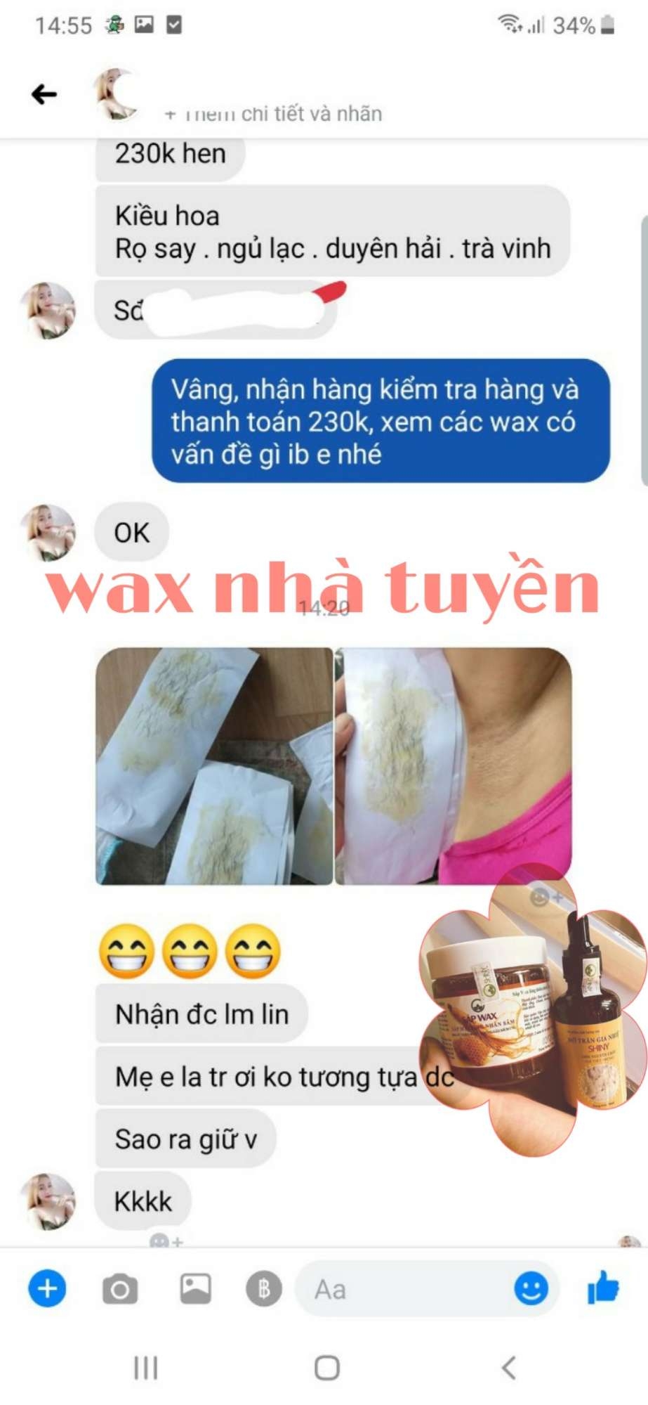 wax triệt lông