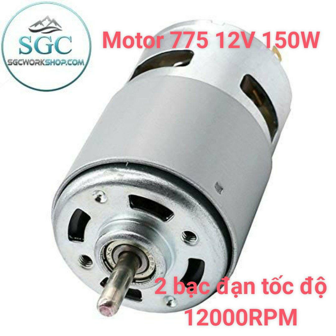 Máy Bơm Nước Mini V2 - Motor 775 12V - Siêu Mạnh