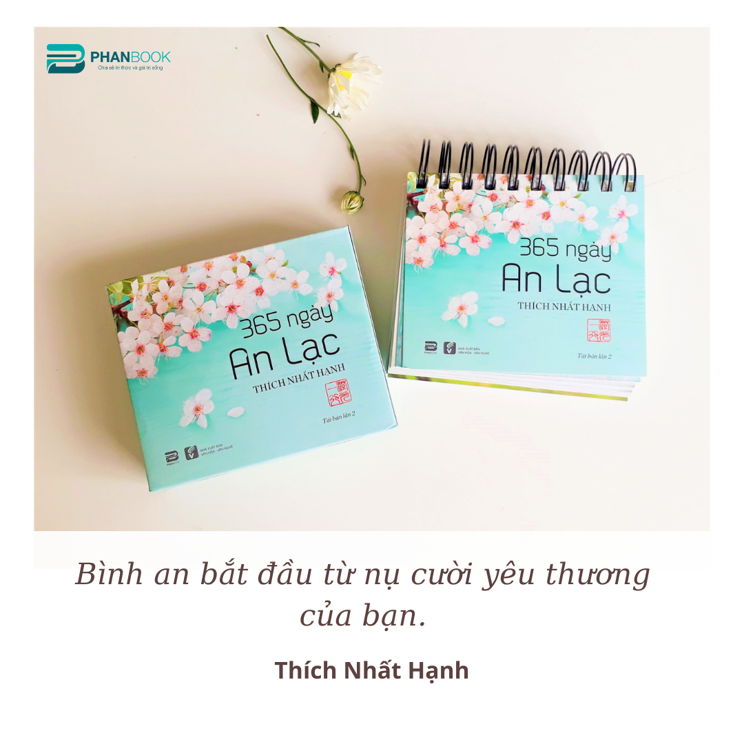 Sách - 365 Ngày An Lạc - Thiền Sư Thích Nhất Hạnh