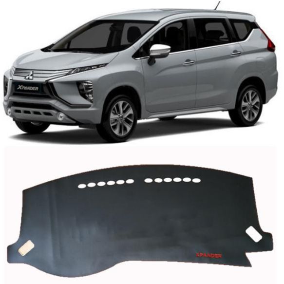 Thảm chống nắng taplo xe XPANDER, thảm da vân cacbon