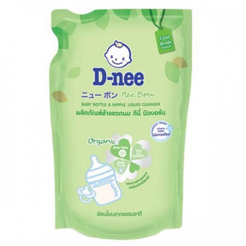 [HCM]Nước súc bình sữa rửa rau quả Dnee túi 600ml