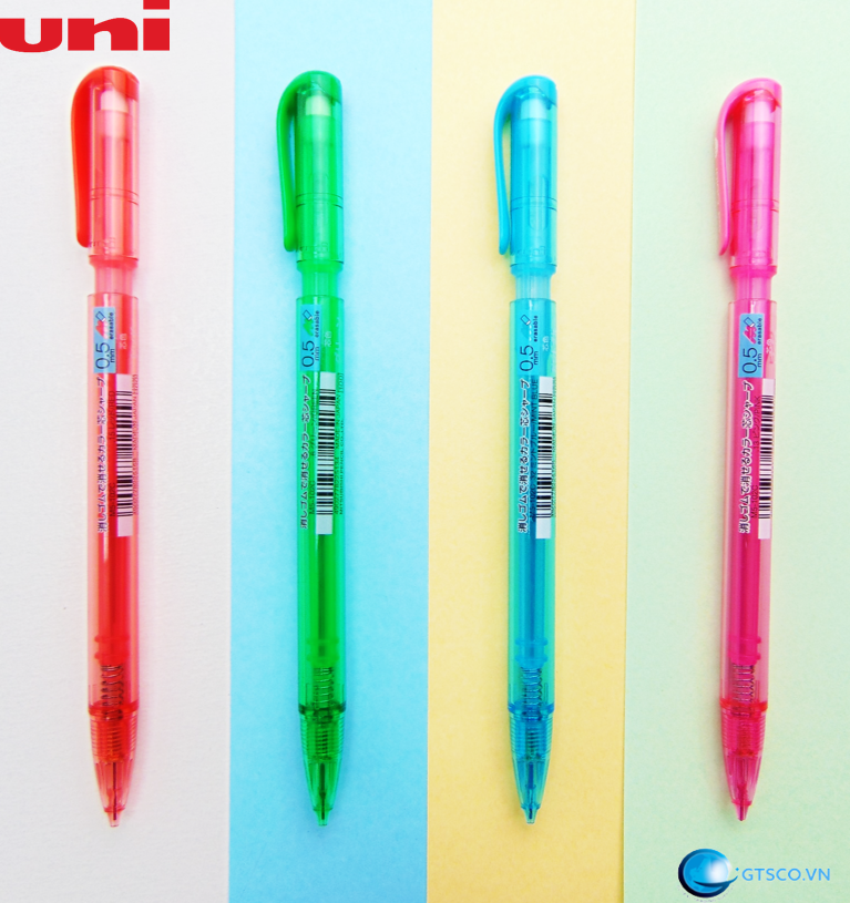 BÚT CHÌ BẤM UNI COLOR 0.5MM