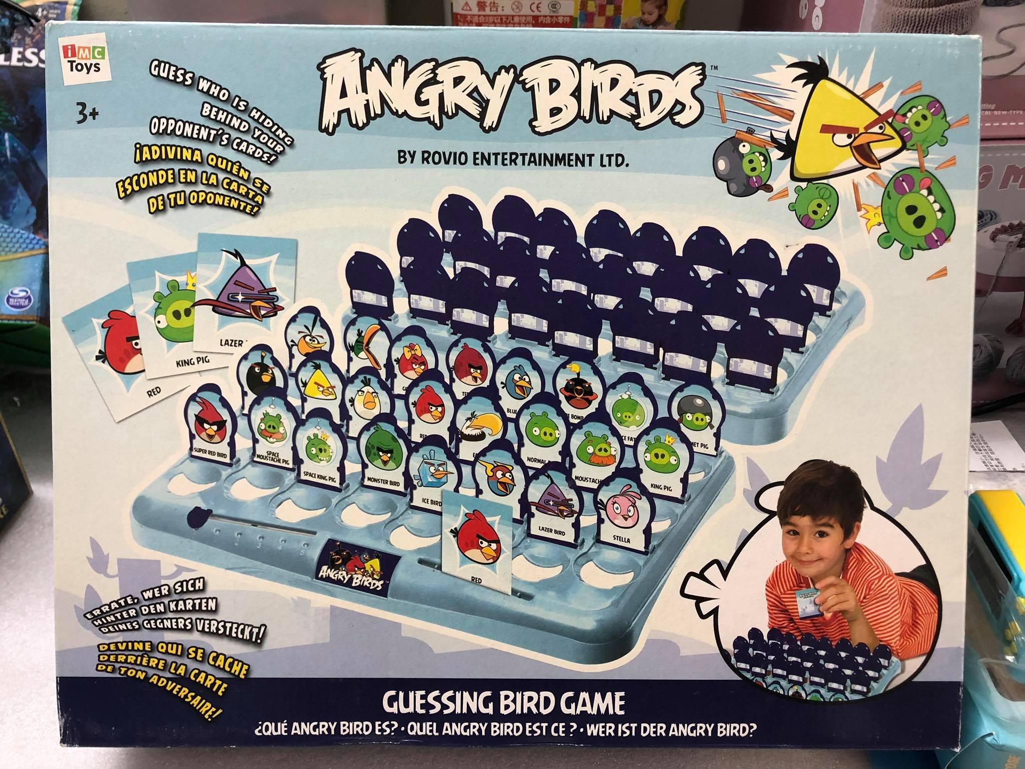 Angry Birds Guessing Game