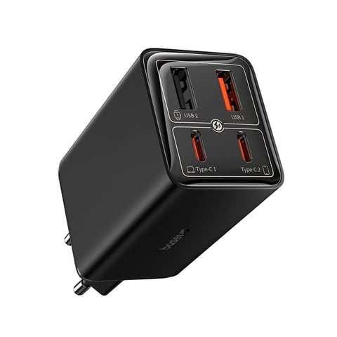Củ Sạc Nhanh Baseus GaN6 Pro Fast Charger 2C+2U 65W