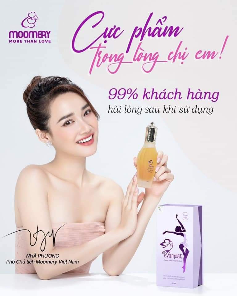 [ Nguyên Tem ] Dung Dịch Vệ Sinh Phụ Nữ Evamost Nhã Phương 120ml