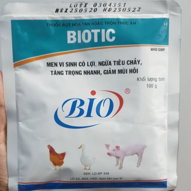 Biotic men tiêu hóa cho gà đá men tiêu hóa cho gà con men tiêu hóa cho chó mèo men tiêu hóa cho chim