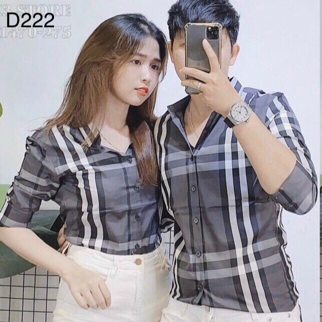 [HCM]ÁO SOMI NAM NỮ TAY DÀI KẺ SỌC SIÊU ĐẸP CHẤT LỤA MỀM MỊN THỜI TRANG CAO CẤP THỎ TÂY SHOP94 KK1009