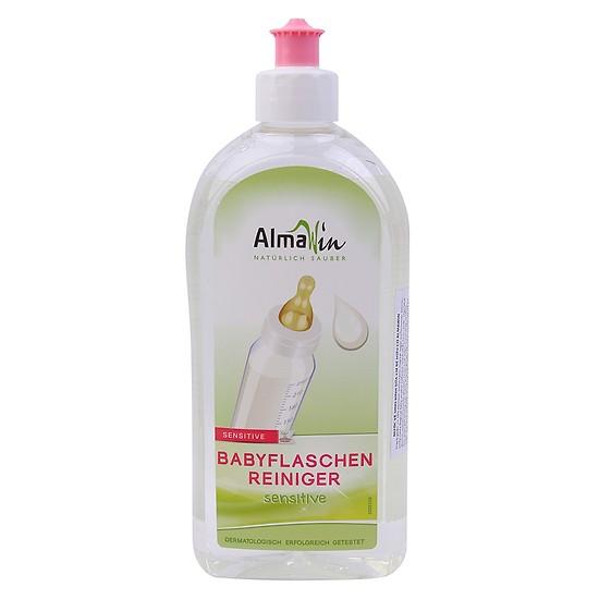 [HCM]NƯỚC VỆ SINH BÌNH SỮA EM BÉ HỮU CƠ ALMAWIN 500ML