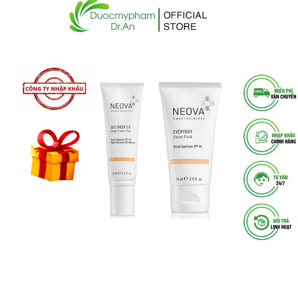 Import goods-neoa dna anti-aging & repair cream dna damage control active silic sheer 2.0 spf 40 /spf 44