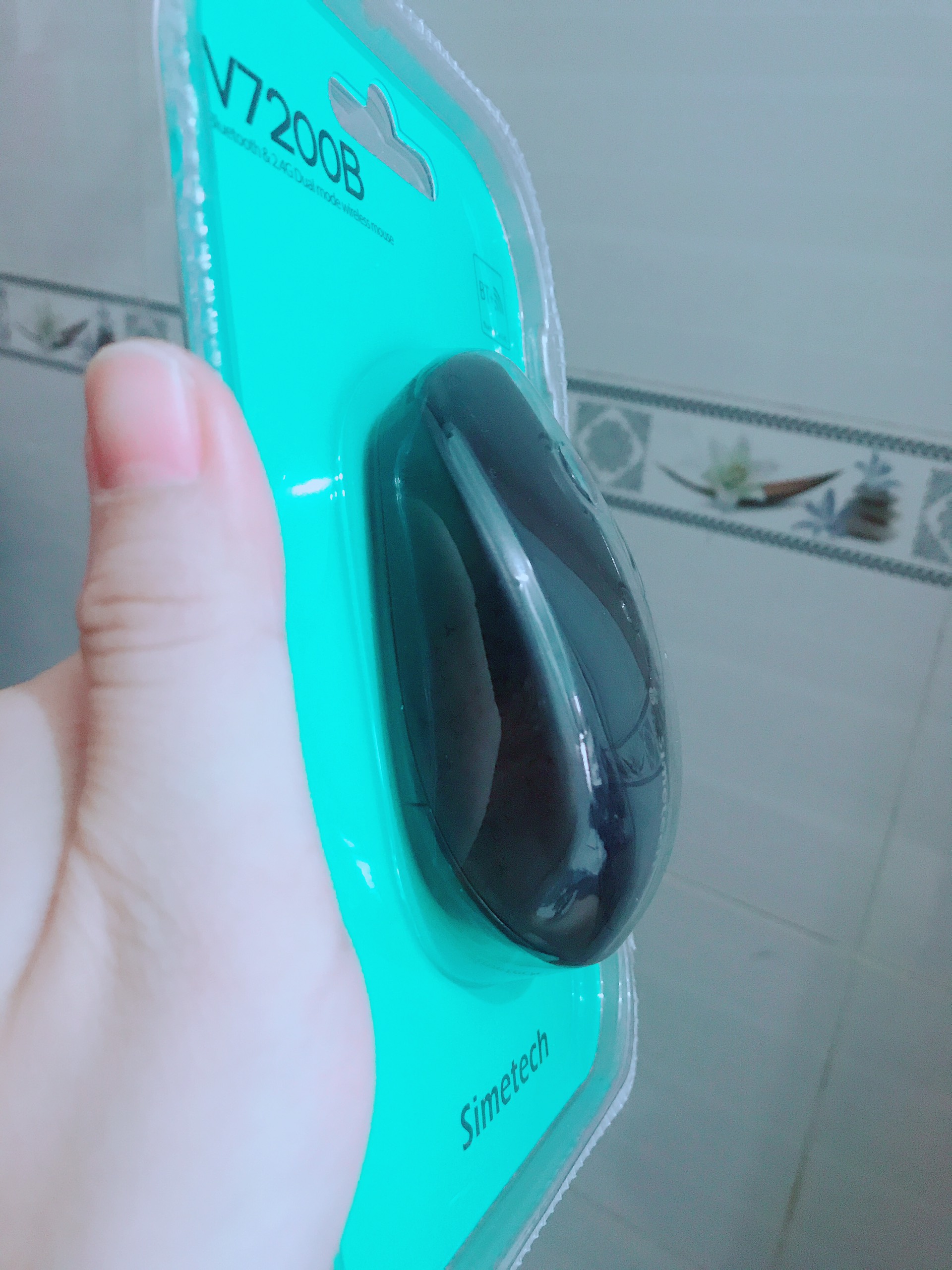 Chuột Bluetooth chống ồn Simetech V7200B - HÀNG CHÍNH HÃNG