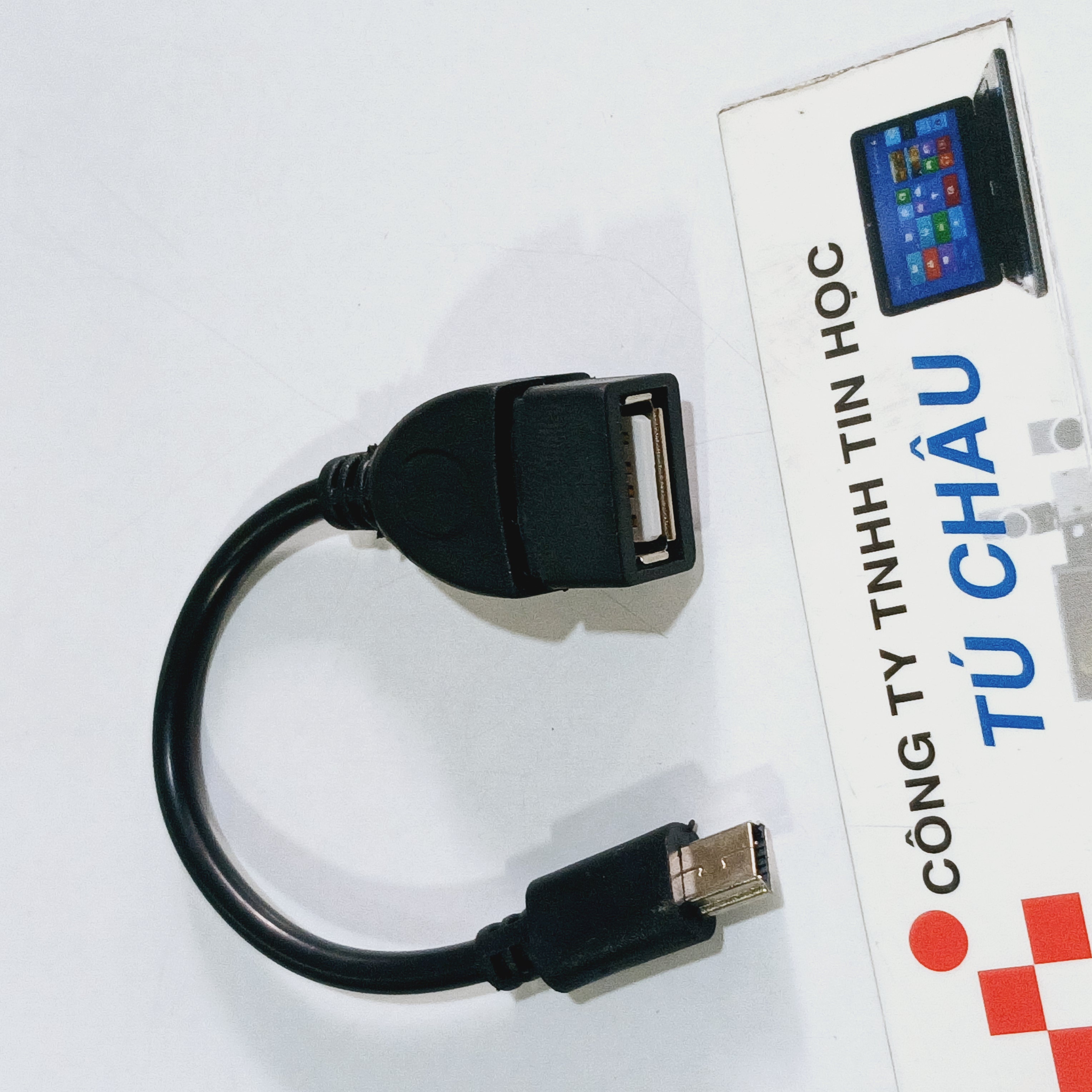 Mini USB Otg Cable (Mp3 Trapezoidal Shape)