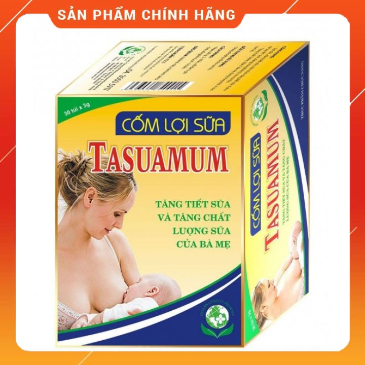 CỐM LỢI SỮA TASUAMUM 40 GÓI/HỘP